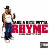 Take a Bite Outta Rhyme: A Rock Tribute to Rap Album Cover